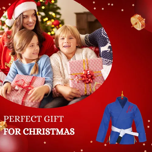 Miniatura 4 de Adorno de Jiu Jitsu personalizado, regalo para Navidad 2025, hombres y mujeres, equipo de Jiu Jitsu, adornos de Jiu Jitsu brasileño para Navidad