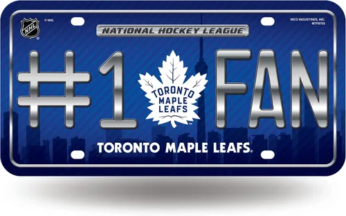 Miniatura 11 de NHL #1 - Placa de matrícula metálica para ventilador