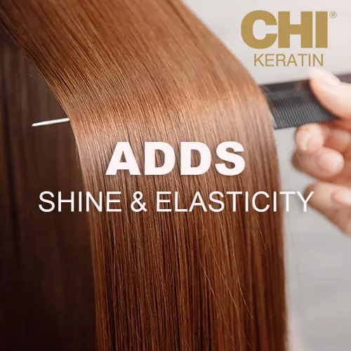 Miniatura 6 de CHI Infusión de seda de queratina, suero hidratante para el cabello para restaurar la suavidad y el brillo, ayuda a secar el cabello dañado, sin