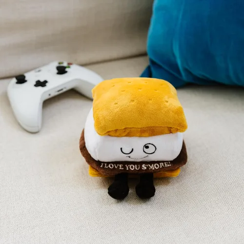 Miniatura 3 de Punchkins - Regalo de peluche, lindo y adorable coleccionable para adultos, decoración única para el escritorio, juguete de apoyo emocional, azul