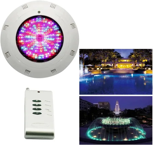 Miniatura 4 de Luz de piscina LED de 18W 12V 3000LM RGB que cambia de color impermeable IP68 luces LED subacuáticas 30 ° fuente de piscina estanque lámpara