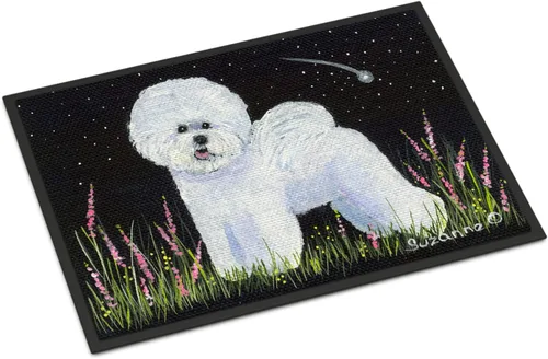 Miniatura 58 de Caroline's Treasures SS8220MAT - Felpudo afgano de 18 x 27 pulgadas, para interiores y exteriores, para entrada, antideslizante, lavable, de pelo