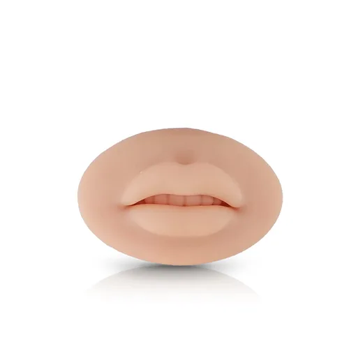 Miniatura 8 de 3 labios falsos, labios de silicona 3D para práctica de maquillaje, labios falsos de silicona suave, para práctica de tatuajes, para práctica