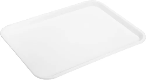 Miniatura 15 de uxcell Bandejas de plástico de comida rápida a granel de 10 x 14 pulgadas, bandejas rectangulares para servir, bandejas para cafetería, platos