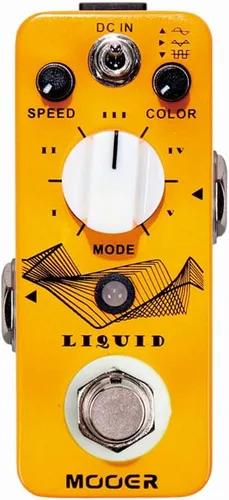 Miniatura 10 de MOOER E-lady Pedal Flanger Analógico, Modo Filtro, Efectos Oscilador, Bypass Verdadero