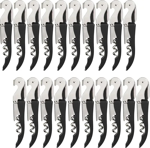 Miniatura 7 de HYZ Abrebotellas de vino a granel para camarero, sacacorchos profesional para camarero, llave de vino para servidores y restaurantes, abridor