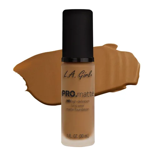 Miniatura 28 de L.A. Girl PRO.Matte Foundation, Sand GLM678 (Paquete de 2)