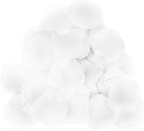 Miniatura 16 de JHFGJGH 500 Piezas Pétalos de Rosa Negros Exquisitos, Pétalos de Rosa de Seda de Imitación, Pétalos de Flores Artificiales para Noches Románticas