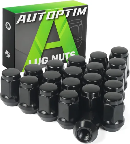 Miniatura 17 de AUTOPTIM Tuercas de rueda 1/2-20 – Repuesto para Ford Mustang 1964-1973/1994-2014, Edge 2006-2014, Explorer 1990-2019, Ranger 1982-2012, 20 tuercas