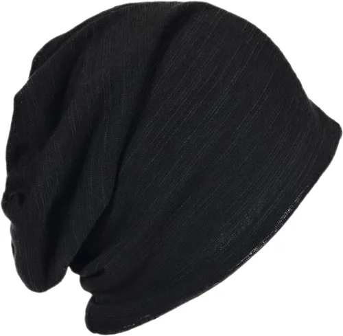 Miniatura 2 de Hombres Slouch Hollow Beanie Thin Summer Cap Skullcap B018h