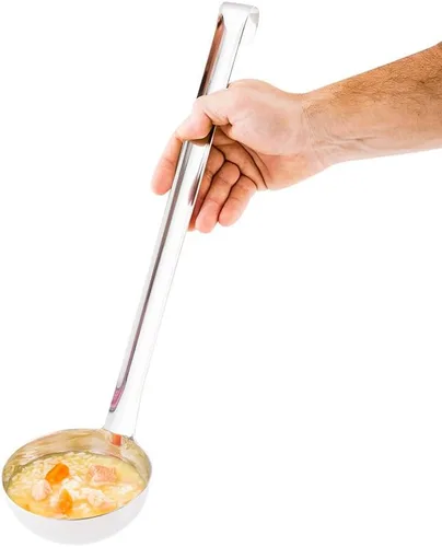 Miniatura 4 de Restaurantware Met Lux - Cucharón para porciones de 12 onzas, 1 cuchara multiusos para servir, no se corroe, lavable en lavavajillas, de acero