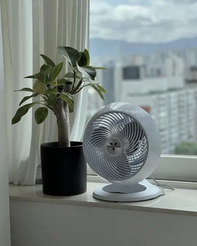 Miniatura 2 de Vornado 660 - Ventilador de circulación de aire grande para toda la habitación con 4 velocidades e inclinación de 90 grados, 660-Large, blanco