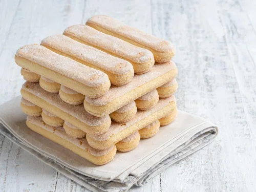 Miniatura 7 de Sanniti Galletas italianas Savoiardi Ladyfingers Producto de Italia Galletas ideales para aperitivos y tiramisú, 17.64 oz (17 onzas)