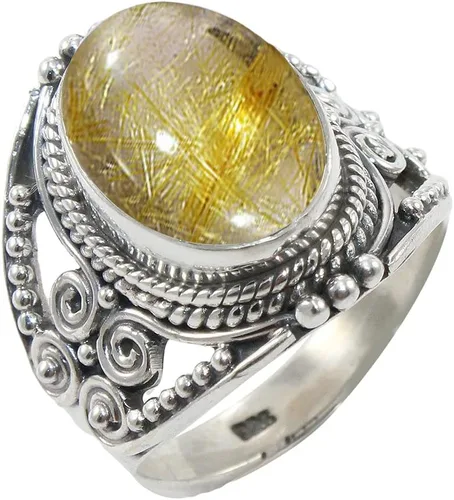 Miniatura 6 de Anillo de Plata Esterlina 925 para Mujeres con Piedra Preciosa Natural, Anillo de Compromiso de Plata Esterlina, Piedra Natal de Junio con Engaste