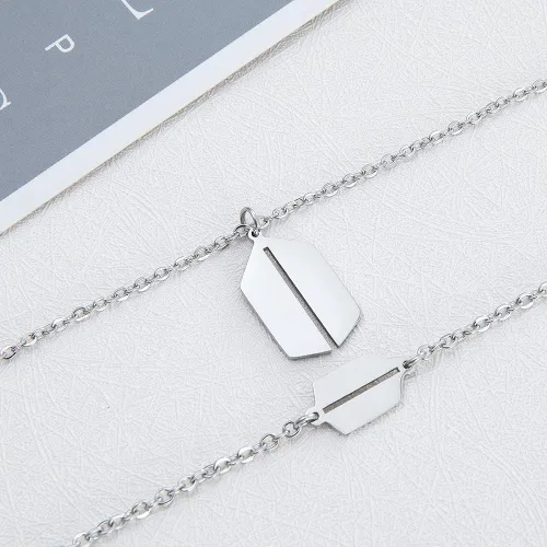 Miniatura 4 de KPOP BTS Bangtan - Juego de regalo de joyería para niños, para el ejército, V JUNGKOOK JIMIN JIN JHOPE SUGA RM, collar de acero de titanio, anillo
