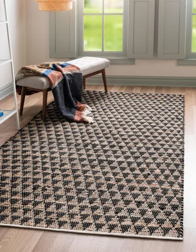 Miniatura 23 de Unique Loom Chindi Jute Collection - Alfombra de área (2 pies 2 pulgadas x 6 pies 1 pulgada, blanco/natural)