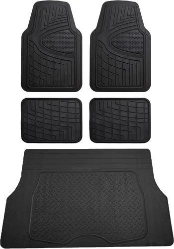 Miniatura 22 de Alfombrillas para piso de automóvil FH-F11322 de FH GROUP, ultrarresistentes, goma de primera calidad, recortables