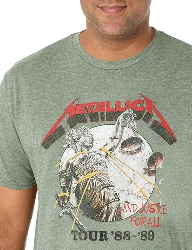 Miniatura 3 de Camiseta exclusiva de Metallica Justice for All, Verde