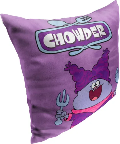Miniatura 2 de Northwest Cartoon Network's Chowder Pillow, 18 x 18 pulgadas, sopa