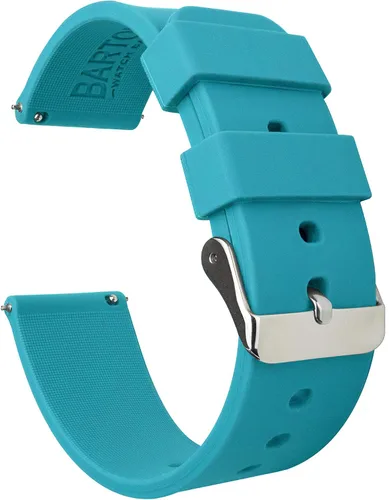 BARTON Watch Bands - Correas para reloj de silicona suave y de liberación rápida, disponibles en diferentes colores y anchos, 58, 4564, 2532, 5564 y