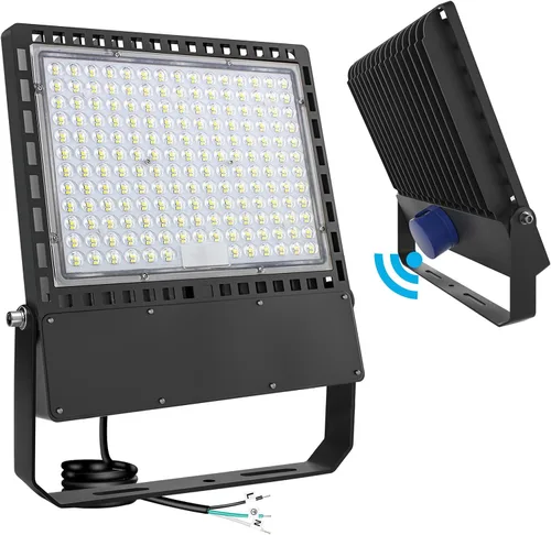 Miniatura 9 de STASUN Luz de inundación LED de 300 W 45000 lm del anochecer al amanecer Fotocélula al aire libre - Serie Flying Ultra, certificado ETL 5000K luz