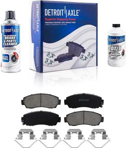 Miniatura 83 de Detroit Axle - Pastillas de Freno para Nissan Altima Sentra 350Z Juke INFINITI G35, Pastillas de Freno Cerámica Delanteras y Traseras Reemplazo