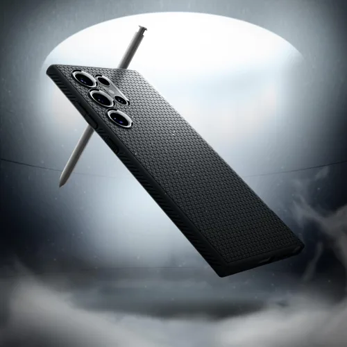 Miniatura 3 de Spigen Funda para Galaxy S24 Ultra, aire líquido [sin anillo magnético] [protección de grado militar] - negro mate Mate negro