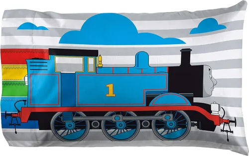 Miniatura 4 de Jay Franco Thomas & Friends Stitch in Time - Juego de sábanas infantiles, de microfibra y resistentes a la decoloración, 3 piezas, ropa de cama