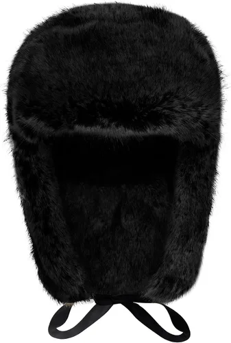 Miniatura 4 de Sombrero de invierno cálido y resistente al viento para hombre, de piel sintética, suave y térmica, para caza, esquí, senderismo, sombrero de nieve