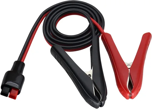 Miniatura 2 de Cable de clip de cocodrilo de 12 AWG 45A (an-der-Son) Cable de clip de cocodrilo a cable de labio C Alli-Gator Clip a 45A enchufe de batería Ca-ble