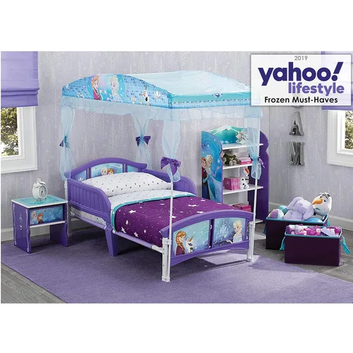 Miniatura 6 de Delta Children Silla tapizada, Disney Mickey Mouse & Canopy cama para niños pequeños, Disney Frozen