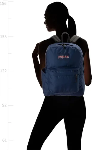 Miniatura 3 de JanSport SuperBreak - Mochila ligera para la escuela, Marino), JS0A4QUT