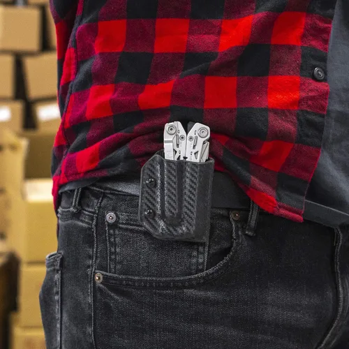 Miniatura 3 de Clip & Carry Kydex Funda para Multiherramienta para Gerber Suspension NXT - Fabricada en Estados Unidos - Funda Portaherramientas Múltiples Cubierta