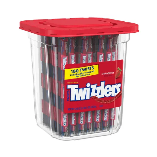 Miniatura 4 de Twizzlers Giros de regaliz negro (paquete de 4)