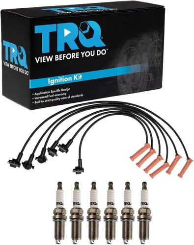 Miniatura 85 de Kit de bujías de chispa TRQ 5 piezas de bujías de iridio Compatible con Acura Integra 1992-2001 1999-2000 Honda Civic 1994-1995 Civic del Sol