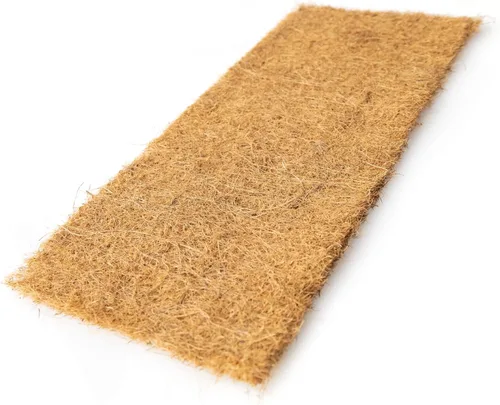 Tapete de cultivo hidropónico de fibra de coco – Paquete de 10 – 10 x 20 pulgadas para bandejas 1020 – Almohadilla de cultivo de fibra de coco
