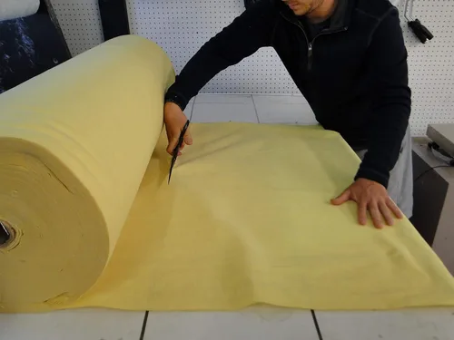 Fiberglass Supply Depot Fieltro de Kevlar, 1 yarda, 36 x 40 pulgadas, para kayak de canoa para proteger los fondos de lanchas de rocas, ostras,