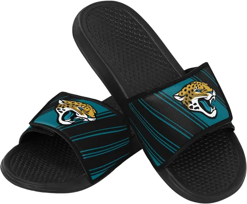 Miniatura 25 de FOCO mens NFL Team Logo Legacy Sport Slide Sandals