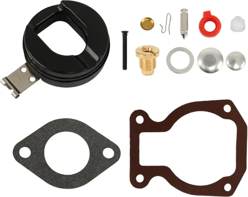 ALL-CARB Kit de reparación de carburador con reemplazo de flotador para Johnson Evinrude 398453 9.9hp 15hp 1974-1988