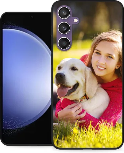 Miniatura 18 de Funda personalizada para Samsung Galaxy S23 Ultra con nombre de foto y texto - Funda suave y fina para teléfono móvil S 23 Ultra (negra) de 6.8