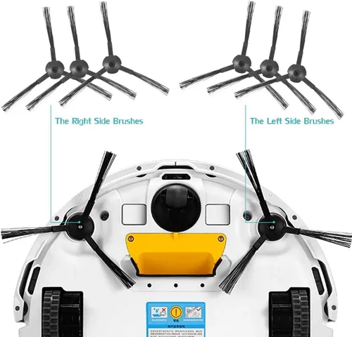 Miniatura 3 de KEEPOW Piezas de repuesto para aspiradora robot ILIFE V3 V3s V5 V5s V5s Pro Robot Aspirador, 1 filtro primario+3 filtros Pro Robot Aspirador + 6