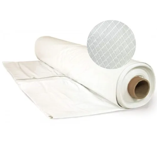 Farm Plastic Supply Envoltura retráctil de plástico reforzado con cuerda - 10 mil (16' x 75') - Película retráctil para barco, uso con pistola de
