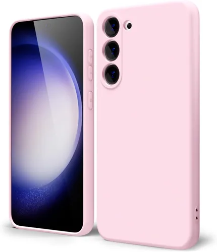 Miniatura 55 de oakxco Funda para teléfono Samsung Galaxy S21 Ultra con agarre de silicona líquida, bonita funda delgada y delgada de goma suave de TPU lisa