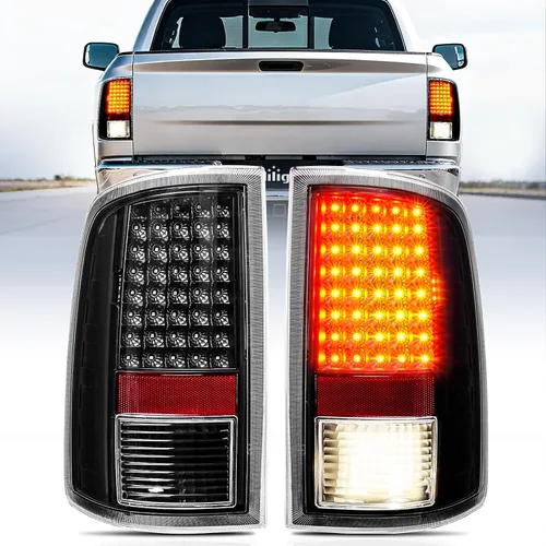 Miniatura 14 de Nilight Conjunto de luz trasera para Dodge Ram 2009 2010 2011 2012 2013 2014 2015 2016 2017 2018 Dodge Ram 1500 2500 3500 2019 2020 2021 estilo Rojo