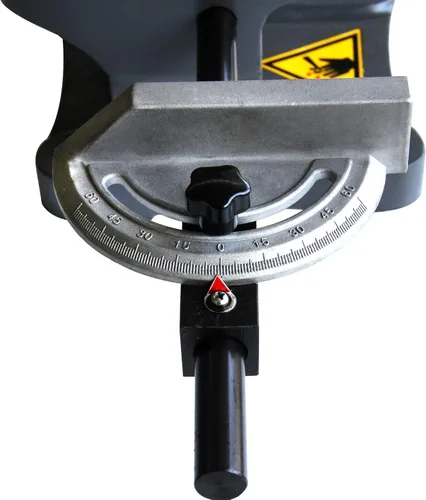Miniatura 5 de KAKA Industrial Cizalla de chapa sin garganta, cortador de banco manual de calibre 16 MMS-3 para talleres de placas de acero, fabricación