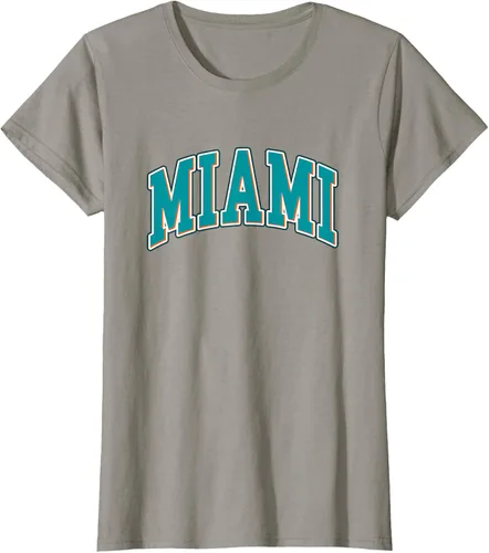Miniatura 58 de Miami - Hometown Pride - Diseño retro - Camiseta clásica