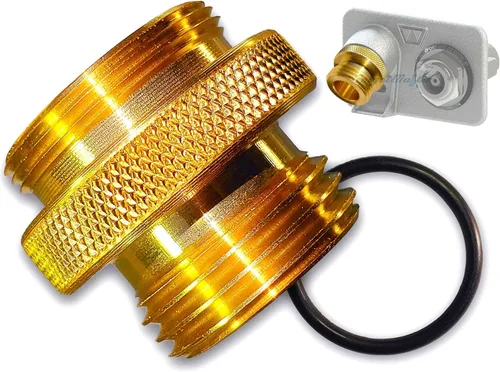Miniatura 10 de SPGTM-8 ~ Adaptador de manguera Woodford Bibb reemplaza 34HF, 50HF y 55437 con un conector recto para espigas, llaves y modelos de hidrante