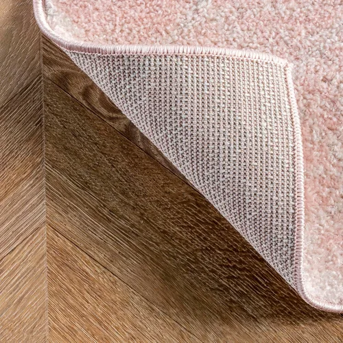 Miniatura 7 de nuLOOM 2x3 Alfombra de área marroquí Blythe, rosa, diseño bohemio desvanecido, resistente a las manchas, para dormitorio, comedor, sala de estar