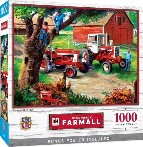 Miniatura 2 de MasterPieces Farmall Case Ih - un rompecabezas clásico americano de 1000 piezas