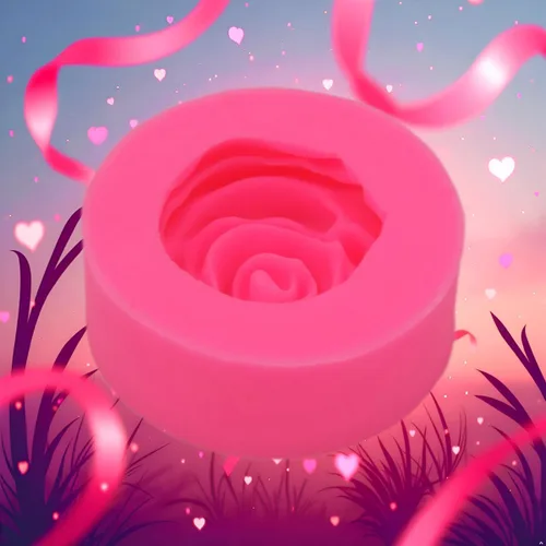 Miniatura 9 de Molde de silicona de flor de rosa de gran tamaño, moldes para dulces y chocolate, herramientas de decoración de pasteles de boda, moldes